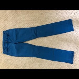 Modern fit loft bright blue stretch jeans